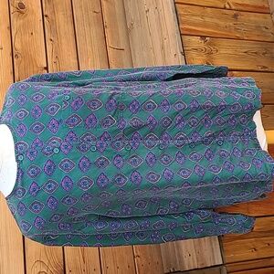 Vintage 100% silk limite blouse